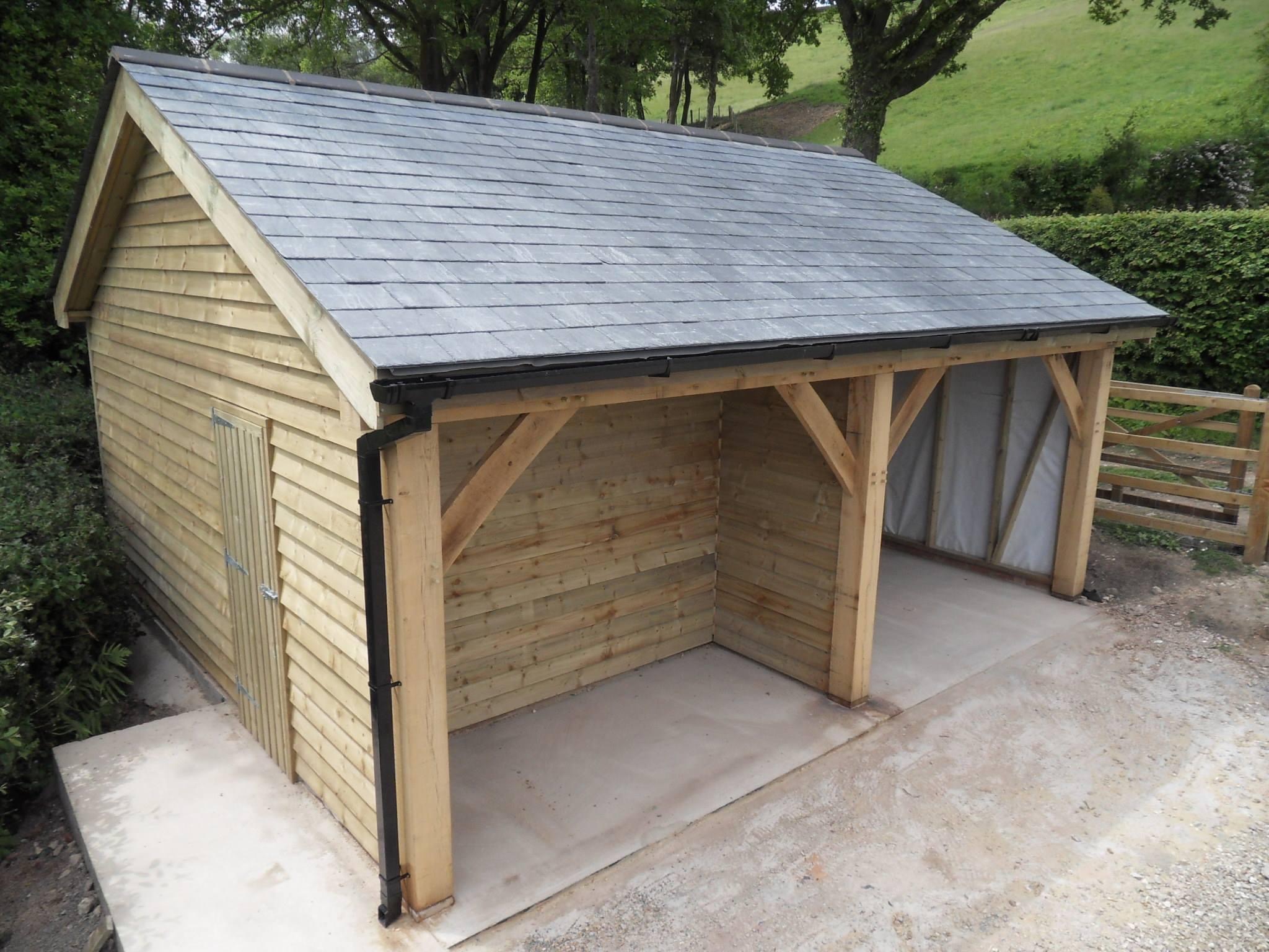Oak Framed Garages Harris Timber Products