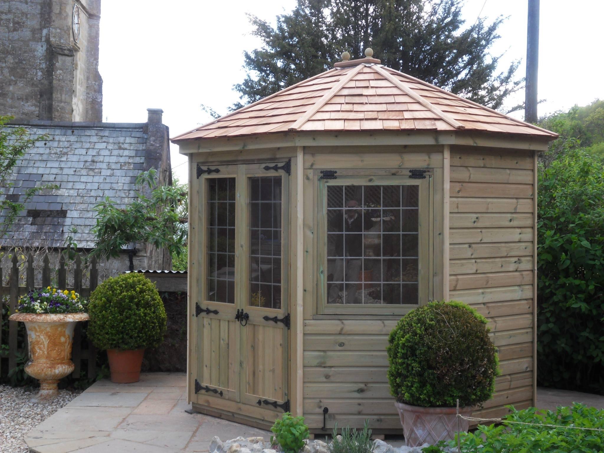 Octagonal Summerhouses - Buy Direct from Harris Timber Products